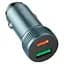 Автомобільний зарядний пристрій HOCO Z49B Level PD38W(1C1A) car charger сірий - мініатюра 1