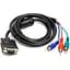 Переходник VGA (M) to 3*RCA (M), 1080p 1.0m PowerPlant (CA912001) - миниатюра 1