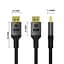 Кабель ColorWay DisplayPort-DisplayPort V2.1 16K 3м, Black (CW-CBDP092-BK) - мініатюра 4