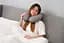 Подушка ортопедична Ardesto Sleepwell Travel, 34х29х10см, сірий (ART3429NEP) - мініатюра 10