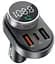 Автомобільний зарядний пристрій Proove FM Launcher Sound Link 30W (PD+QC3.0) Type-C+USB black (FMSL30110001) - мініатюра 4