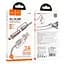 Кабель Hoco All-in-one charging data Cable USB / C to C / cigarette lighter U138 1.2 м PD60W 3A - миниатюра 3
