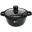 Набір каструль з антипригарним гранітним покриттям Higher Kitchen XPRO НК-324 чорний (42863-НК 324_2356) - мініатюра 6