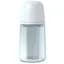 Пляшечка силіконова Suavinex Colour Essence фізіологічна соска повільний потік 240 мл світло-блакитна (308653) - мініатюра 1
