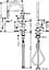 Смеситель для кухни Hansgrohe Talis M54 210 2jet с выдвижным изливом Matt Black 72800670 Черный матовый - миниатюра 3