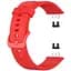 Ремешок DK для Huawei Watch Fit / Fit SE Silicone Sport Full Light Classic (red) - миниатюра 2