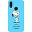 Чохол-накладка Toto Matt TPU 2 mm Print Case Xiaomi Redmi 7 #64 Snoopy Sky Blue - мініатюра 1