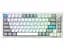 Клавіатура ігрова механічна GamePro MK-266-WH Asgard Yord Keychron Super Red Switch Bluetooth 5.2/2.4 ГГц/USB White - мініатюра 1
