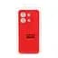 Чохол Silicone Cover з рамкою камери Xiaomi Redmi Note 13 Pro 5G/Poco X6 5G Red - мініатюра 4