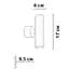 Бра Friendlylight DOT W 3000K Gold FL4005 - мініатюра 5