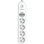 Подовжувач Gelius Pro PowerStrip G-Power GP-PS-001 4 ports 220 V/4 USB 3.4 A 2 m White - мініатюра 4