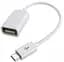 Кабель Dengos S-K07 OTG USB 2.0 Micro USB White - миниатюра 1