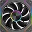Вентилятор PCCOOLER FG120R 120мм ARGB BK Reverse (F1G12R-BKAC112-GL) - мініатюра 2