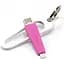 Кабель Remax RC-024i Portable USB - Lightning (M/M), 0.07 м Pink (2000700004658) - миниатюра 1
