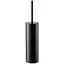 Туалетний йоржик Stilhaus Hashi Black matt HS1023, Чорний матовий - мініатюра 1