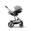 Коляска Cybex Balios S Lux SLV Stone Grey з бампером (524001179) - мініатюра 3
