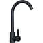 Смеситель Ventolux 355.260 Black Matt Quartz - миниатюра 1