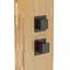 Душевая панель Corsan Basti bamboo black с термостатом B002TBL, Дуб - миниатюра 5