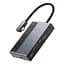 Адаптер USB Хаб Baseus Magic Multifunctional Type-C HUB with Retractable Clip Standard Edition CAHUB-DA0G - мініатюра 4