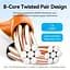 Патч-корд 3м, UTP cat 6 RJ-45 black Vention (IBEBI) - мініатюра 5