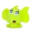 Дитяча іграшка антистрес "Слоник" Bambi MS 4139(Yellow) водяний орбіз - мініатюра 1