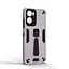 Чехол для Motorola G05/E15, Proover, серый, с подставкой и магнитом, противоударный, ударопрочный, бронированный, панель-накладка, защита всего корпуса, термополиуретан (TPU) + поликарбонат (PC), ArmorStandart (ARM85748) - миниатюра 2