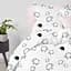 Комплект постельного белья Cosas Sheep dark black CS1 Полуторный черный (SheepBlackWhite_Rose_160) - миниатюра 2