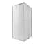 Душова кабіна Qtap Taurus CRM1011SC6 100x100 см, скло Clear 6 мм, покриття CalcLess без піддона, Універсальна, хром, без поддона - мініатюра 1