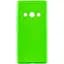 Чохол TPU GETMAN Liquid Silk Full Camera для Xiaomi Redmi A3 Салатовий / Neon Green - мініатюра 1