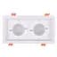 Світильник точковий Brille поворотний HDL-DT 107/2 MR16 36-223 - мініатюра 8