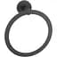 Полотенцедержатель кольцевой VBI Uranus black VBI-040403BL, Черный матовый - миниатюра 1