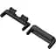 Перехідник DK для Huawei Band 8 / 9 16мм сталевий під ремінець (2 шт.) (016261) (black) - мініатюра 1