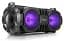 Колонка портативна 2.0 REAL-EL X-737 Black, 2 x 14 Вт, пластиковий корпус, Bluetooth, USB, живлення від акумулятора, 4000 мА * год, керування зверху - мініатюра 3