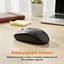 Мишка Meetion BTM100 Wireless/Bluetooth/USB Black (MT-BTM100-A) - мініатюра 3