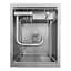 Кухонная мойка Platinum TZ скрытая нержавейка 40x50 - миниатюра 3