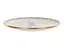 Тарілка Alba ceramics Flower, 26 см, біла з синім (769-035) - мініатюра 2