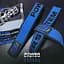 Лямки для тяги Power System Lifting Straps Duplex PS-3401, Blue - мініатюра 2