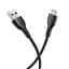 Кабель Borofone BX51 USB to MicroUSB 1 м чорний - мініатюра 1