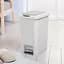Відро для сміття MBM My Home з кришкою та педаллю 10 л сіре (BIN-01 10L GRAY) - мініатюра 4