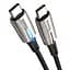 Кабель Baseus Water Drop-Shaped Lamp Cable Type-C to Type-C 1m CATSD-J01 Black - мініатюра 1