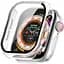 Чохол-накладка DK для Apple Watch 42mm (Series 10) Пластик Gloss Glass Full Cover (clear) - мініатюра 1
