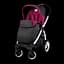 Прогулянкова коляска Peg-Perego Book Plus 51, малиновий з чорним (PACK05-00000000002) - мініатюра 1