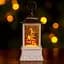 Новорічний світильник-нічник XMAS WDL-24004 Snow Water Lantern, різдвяний ліхтар з ефектом снігу - мініатюра 1