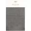 Килимок для ванної кімнати МВМ My Home Пляж 90х60 см темно-сірий (BM-03 M DARK GRAY) - мініатюра 1