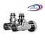 Кран вентильний кутовий з американкою Solomon Lux 1/2″ chrom 7777 (2шт. комплект) 000017504 - мініатюра 2
