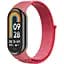 Ремінець для фітнес-браслету Universal Nylon Xiaomi Mi Band 9/8 Rose Red (32362_2917225) - мініатюра 1