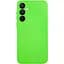 Чохол TPU GETMAN Liquid Silk Full Camera для Samsung Galaxy S24 Салатовий / Neon Green - мініатюра 1