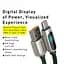 Кабель Baseus Display Fast Charging Cable USB to Type-C 66W 1m CASX020006 Green - мініатюра 2