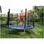 Батут Sky Jump SJ 12ft (374см) синій із зовнішньою сіткою - мініатюра 4