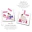 Комплект Poppet Столик Color Pink 5 в 1 + Стілець + Подушка на стілець + Набір фломастерів (PP-002P-G) - мініатюра 6